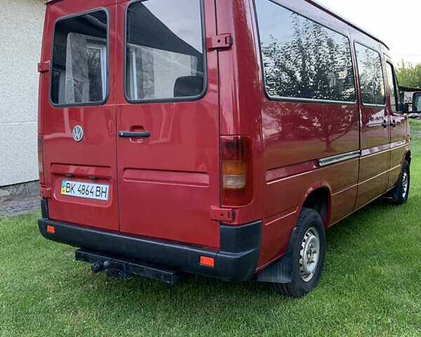 Красный Фольксваген ЛТ, объемом двигателя 2.46 л и пробегом 670 тыс. км за 8500 $, фото 9 на Automoto.ua