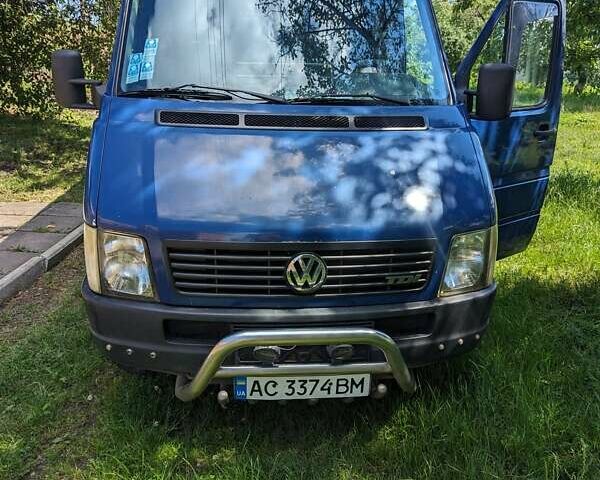Синий Фольксваген ЛТ, объемом двигателя 2.46 л и пробегом 350 тыс. км за 8499 $, фото 3 на Automoto.ua