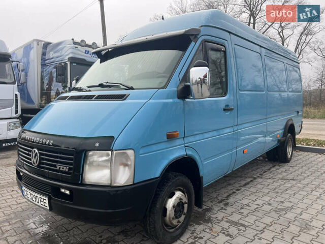 Зеленый Фольксваген ЛТ, объемом двигателя 2.5 л и пробегом 485 тыс. км за 10500 $, фото 1 на Automoto.ua