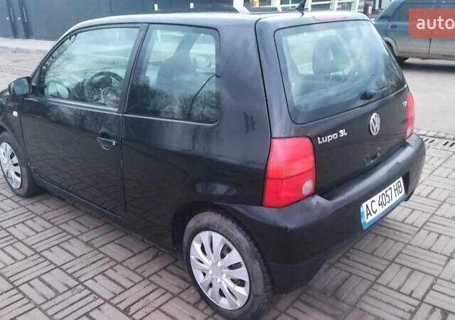 Черный Фольксваген Лупо, объемом двигателя 1.19 л и пробегом 262 тыс. км за 3555 $, фото 1 на Automoto.ua