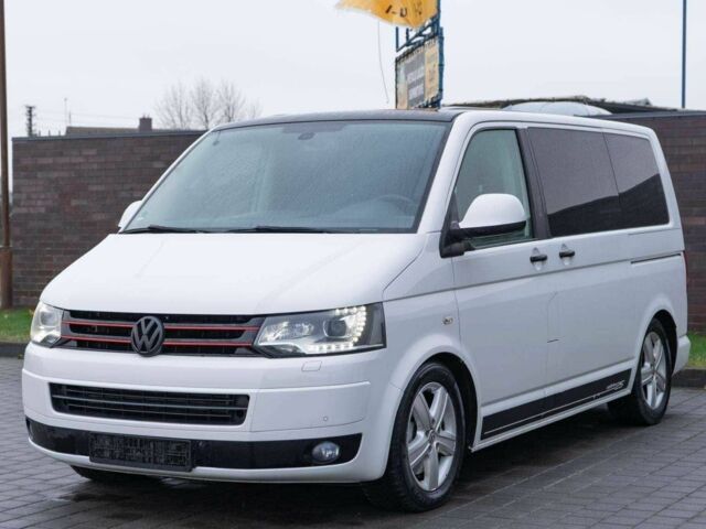Белый Фольксваген Мультиван, объемом двигателя 2 л и пробегом 175 тыс. км за 9700 $, фото 2 на Automoto.ua