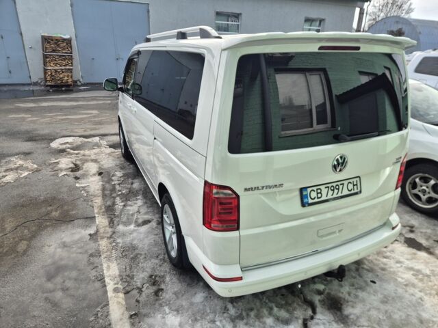 Білий Фольксваген Мультиван, об'ємом двигуна 2 л та пробігом 184 тис. км за 34300 $, фото 2 на Automoto.ua