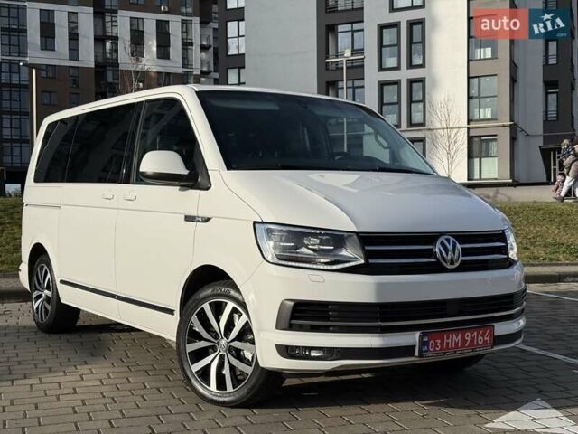 Белый Фольксваген Мультиван, объемом двигателя 1.98 л и пробегом 225 тыс. км за 34999 $, фото 2 на Automoto.ua
