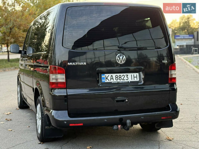 Фольксваген Мультиван 2004 у Дніпро (Дніпропетровську) на Automoto.ua Чорний Фольксваген Мультиван, об'ємом двигуна 2.46 л та пробігом 418 тис. км за 8900 $, фото 8 на Automoto.ua