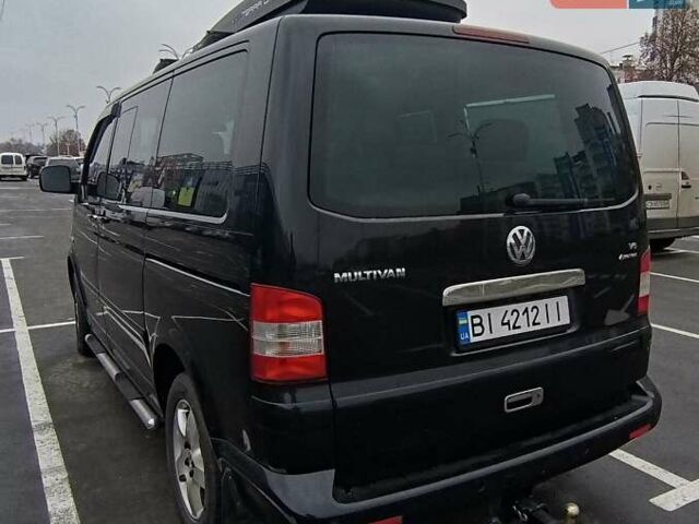 Черный Фольксваген Мультиван, объемом двигателя 3.19 л и пробегом 330 тыс. км за 13800 $, фото 21 на Automoto.ua