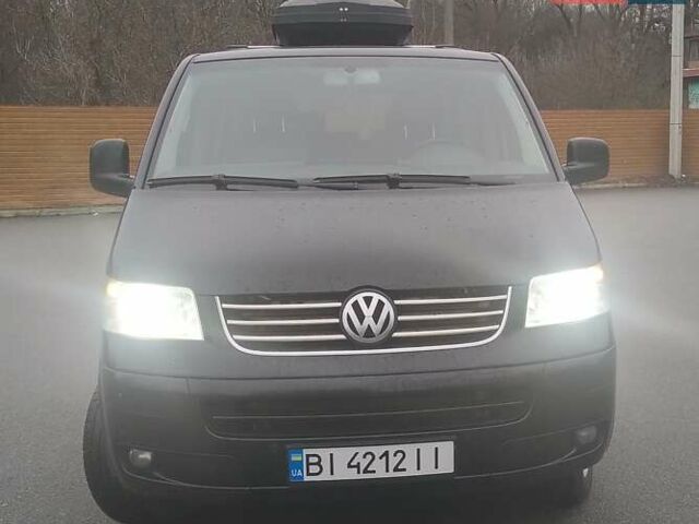 Черный Фольксваген Мультиван, объемом двигателя 3.19 л и пробегом 330 тыс. км за 13800 $, фото 7 на Automoto.ua