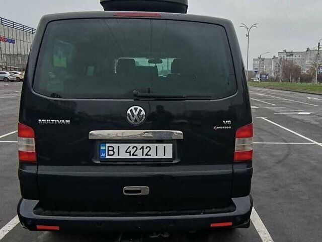 Черный Фольксваген Мультиван, объемом двигателя 3.19 л и пробегом 330 тыс. км за 13800 $, фото 20 на Automoto.ua