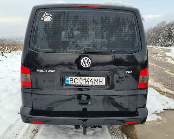 Чорний Фольксваген Мультиван, об'ємом двигуна 2.5 л та пробігом 256 тис. км за 9900 $, фото 7 на Automoto.ua