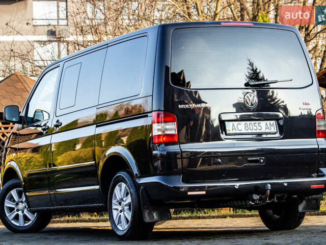 Черный Фольксваген Мультиван, объемом двигателя 2.5 л и пробегом 354 тыс. км за 13900 $, фото 11 на Automoto.ua