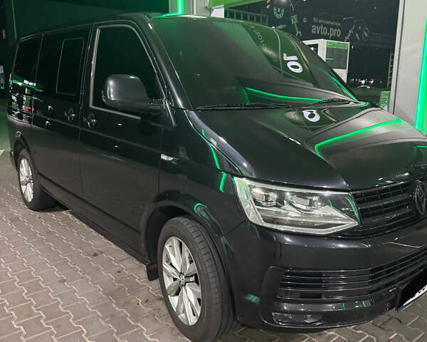 Чорний Фольксваген Мультиван, об'ємом двигуна 2.5 л та пробігом 330 тис. км за 15500 $, фото 10 на Automoto.ua