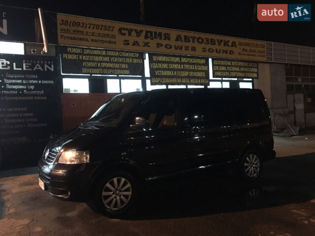 Чорний Фольксваген Мультиван, об'ємом двигуна 2.5 л та пробігом 375 тис. км за 12900 $, фото 6 на Automoto.ua