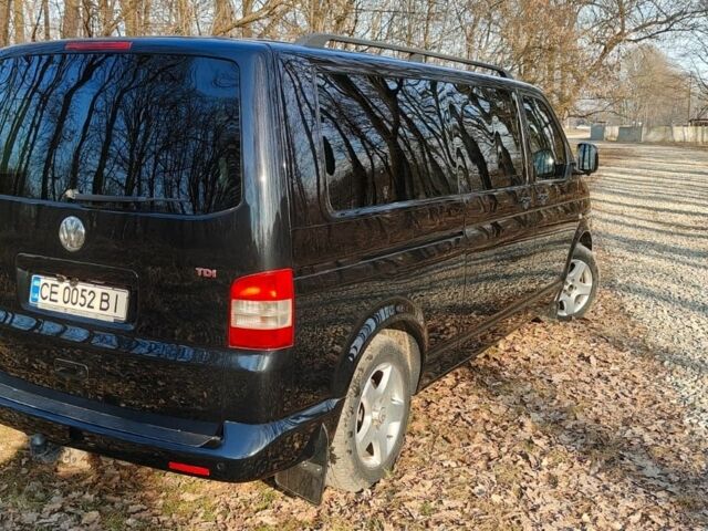 Чорний Фольксваген Мультиван, об'ємом двигуна 2.5 л та пробігом 368 тис. км за 15300 $, фото 6 на Automoto.ua