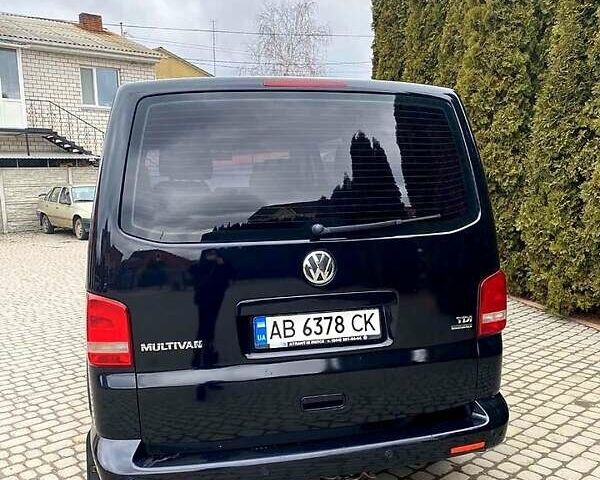 Черный Фольксваген Мультиван, объемом двигателя 2 л и пробегом 215 тыс. км за 18500 $, фото 11 на Automoto.ua