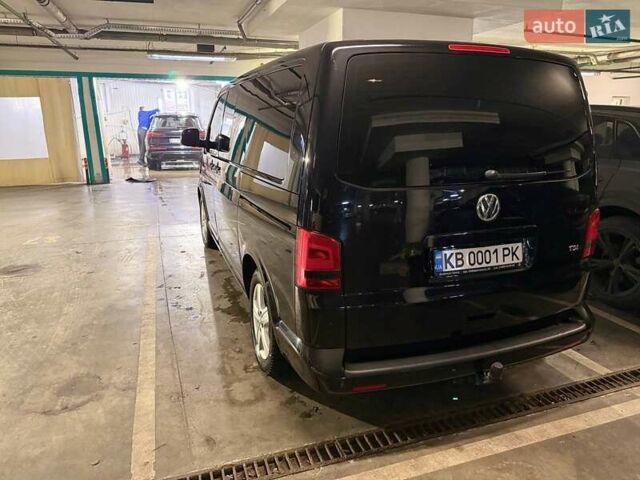 Черный Фольксваген Мультиван, объемом двигателя 1.97 л и пробегом 308 тыс. км за 20000 $, фото 8 на Automoto.ua
