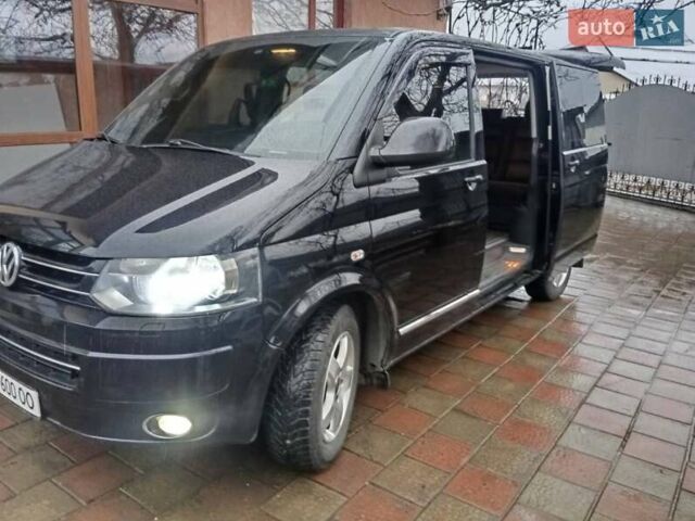 Черный Фольксваген Мультиван, объемом двигателя 1.97 л и пробегом 318 тыс. км за 19300 $, фото 6 на Automoto.ua