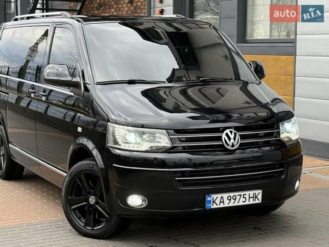 Черный Фольксваген Мультиван, объемом двигателя 1.98 л и пробегом 345 тыс. км за 21999 $, фото 4 на Automoto.ua