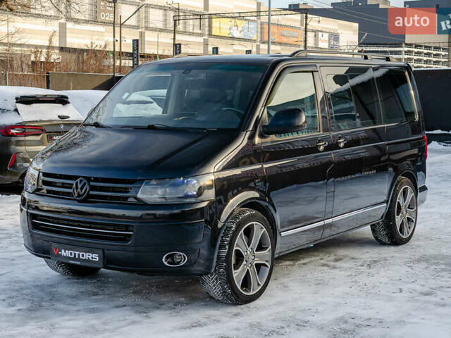 Черный Фольксваген Мультиван, объемом двигателя 1.98 л и пробегом 389 тыс. км за 23333 $, фото 3 на Automoto.ua