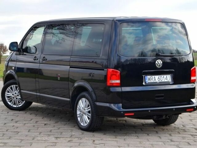 Черный Фольксваген Мультиван, объемом двигателя 2 л и пробегом 195 тыс. км за 9400 $, фото 11 на Automoto.ua