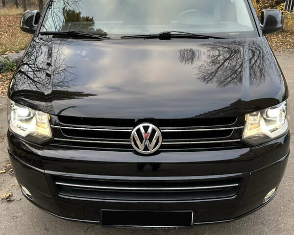 Черный Фольксваген Мультиван, объемом двигателя 1.98 л и пробегом 365 тыс. км за 19999 $, фото 14 на Automoto.ua