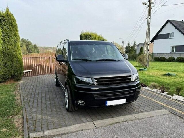 Черный Фольксваген Мультиван, объемом двигателя 2 л и пробегом 312 тыс. км за 8200 $, фото 3 на Automoto.ua