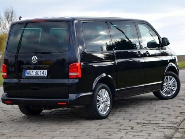 Черный Фольксваген Мультиван, объемом двигателя 2 л и пробегом 195 тыс. км за 9400 $, фото 6 на Automoto.ua