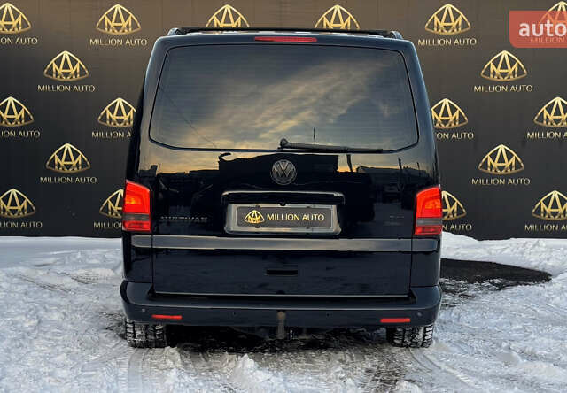 Чорний Фольксваген Мультиван, об'ємом двигуна 2 л та пробігом 365 тис. км за 21700 $, фото 4 на Automoto.ua