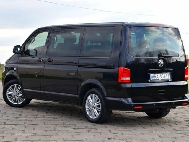 Черный Фольксваген Мультиван, объемом двигателя 2 л и пробегом 195 тыс. км за 9400 $, фото 8 на Automoto.ua
