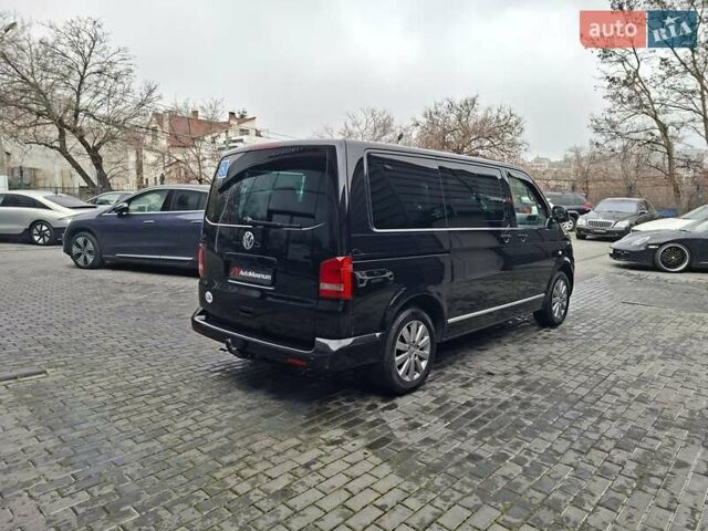 Черный Фольксваген Мультиван, объемом двигателя 1.98 л и пробегом 176 тыс. км за 31900 $, фото 3 на Automoto.ua