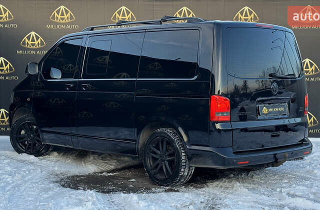 Чорний Фольксваген Мультиван, об'ємом двигуна 2 л та пробігом 365 тис. км за 21700 $, фото 3 на Automoto.ua