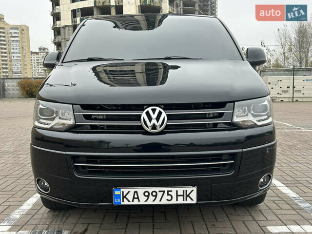 Черный Фольксваген Мультиван, объемом двигателя 1.97 л и пробегом 300 тыс. км за 25000 $, фото 2 на Automoto.ua