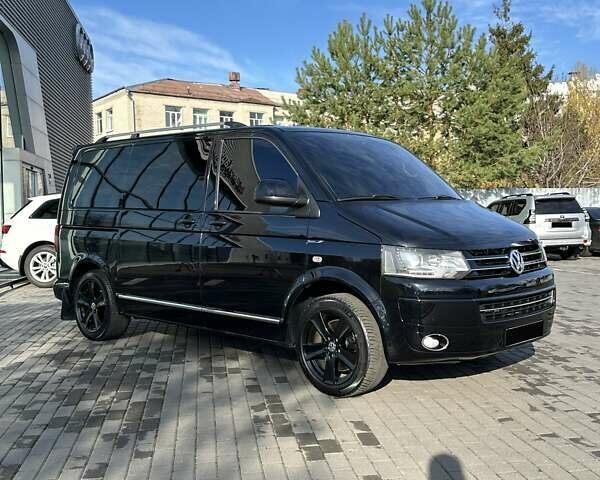 Черный Фольксваген Мультиван, объемом двигателя 1.97 л и пробегом 348 тыс. км за 24700 $, фото 2 на Automoto.ua