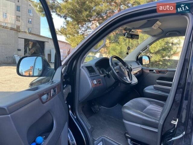 Черный Фольксваген Мультиван, объемом двигателя 1.98 л и пробегом 311 тыс. км за 22950 $, фото 12 на Automoto.ua
