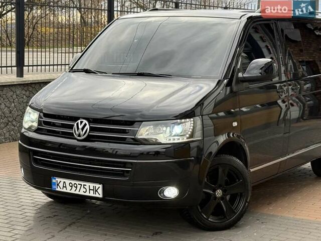 Черный Фольксваген Мультиван, объемом двигателя 1.98 л и пробегом 345 тыс. км за 21999 $, фото 14 на Automoto.ua