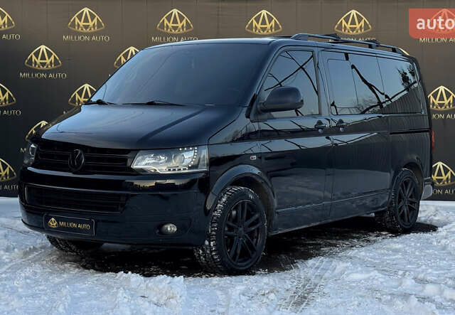 Чорний Фольксваген Мультиван, об'ємом двигуна 2 л та пробігом 365 тис. км за 21700 $, фото 2 на Automoto.ua