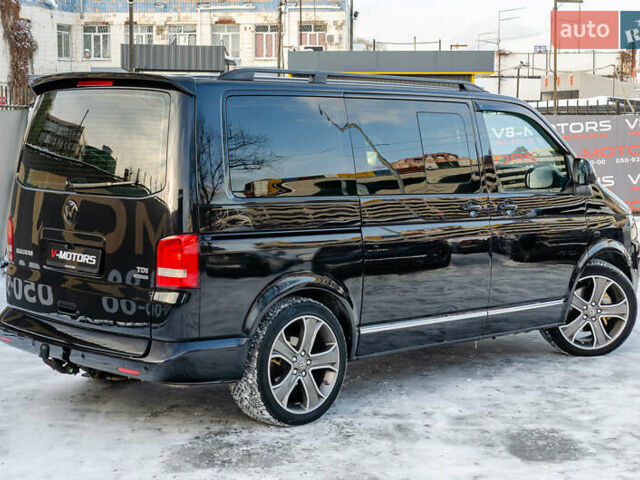 Черный Фольксваген Мультиван, объемом двигателя 1.98 л и пробегом 389 тыс. км за 23333 $, фото 5 на Automoto.ua