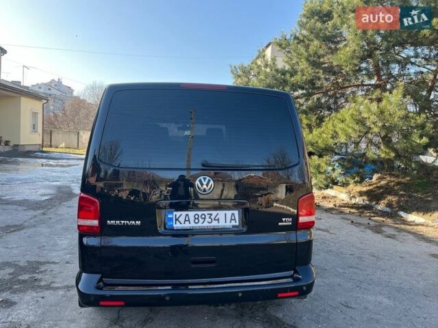 Черный Фольксваген Мультиван, объемом двигателя 1.98 л и пробегом 311 тыс. км за 22950 $, фото 3 на Automoto.ua