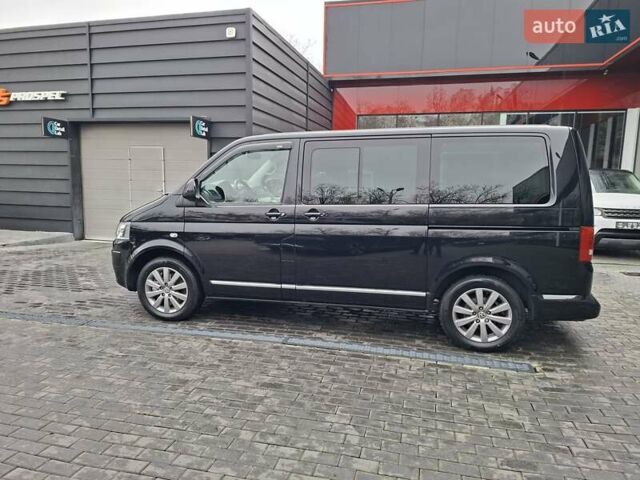 Черный Фольксваген Мультиван, объемом двигателя 1.98 л и пробегом 176 тыс. км за 31900 $, фото 6 на Automoto.ua