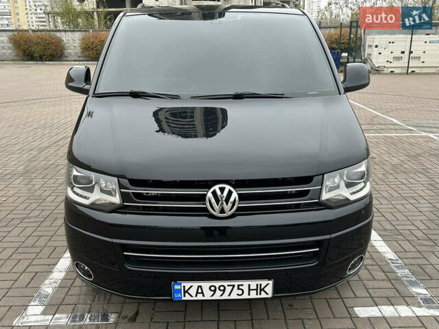 Черный Фольксваген Мультиван, объемом двигателя 1.97 л и пробегом 300 тыс. км за 25000 $, фото 3 на Automoto.ua