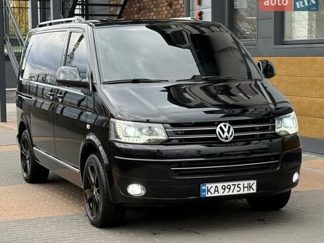 Черный Фольксваген Мультиван, объемом двигателя 1.98 л и пробегом 345 тыс. км за 21999 $, фото 3 на Automoto.ua