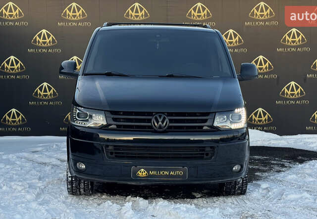 Чорний Фольксваген Мультиван, об'ємом двигуна 2 л та пробігом 365 тис. км за 21700 $, фото 1 на Automoto.ua