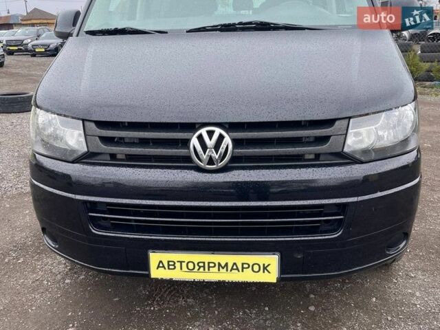 Черный Фольксваген Мультиван, объемом двигателя 1.98 л и пробегом 315 тыс. км за 17690 $, фото 3 на Automoto.ua