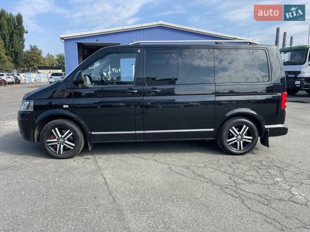 Черный Фольксваген Мультиван, объемом двигателя 2 л и пробегом 220 тыс. км за 21900 $, фото 3 на Automoto.ua