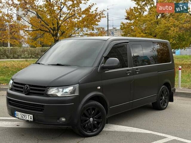 Черный Фольксваген Мультиван, объемом двигателя 2 л и пробегом 218 тыс. км за 20500 $, фото 8 на Automoto.ua