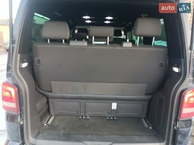 Черный Фольксваген Мультиван, объемом двигателя 1.98 л и пробегом 258 тыс. км за 26500 $, фото 18 на Automoto.ua