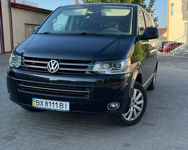 Чорний Фольксваген Мультиван, об'ємом двигуна 1.98 л та пробігом 255 тис. км за 22000 $, фото 1 на Automoto.ua
