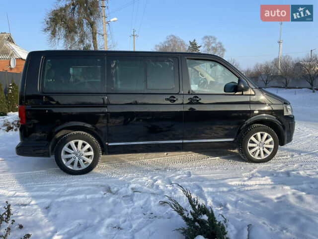 Черный Фольксваген Мультиван, объемом двигателя 1.97 л и пробегом 257 тыс. км за 26700 $, фото 4 на Automoto.ua