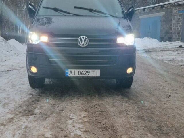 Черный Фольксваген Мультиван, объемом двигателя 2 л и пробегом 257 тыс. км за 23500 $, фото 22 на Automoto.ua