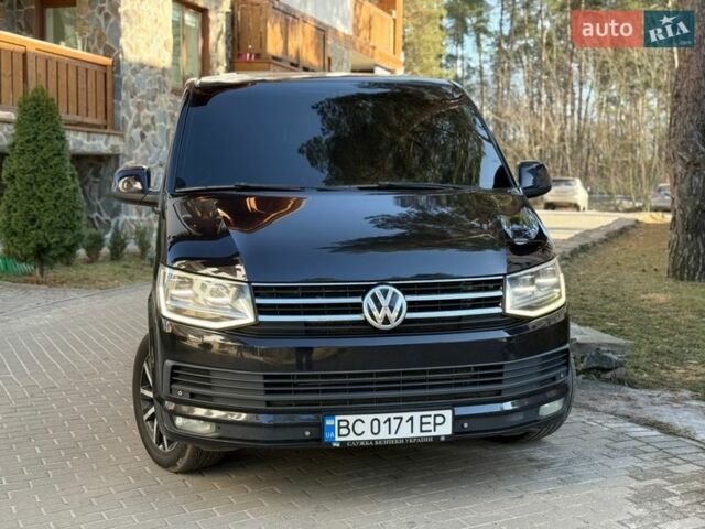 Чорний Фольксваген Мультиван, об'ємом двигуна 2 л та пробігом 310 тис. км за 29500 $, фото 1 на Automoto.ua