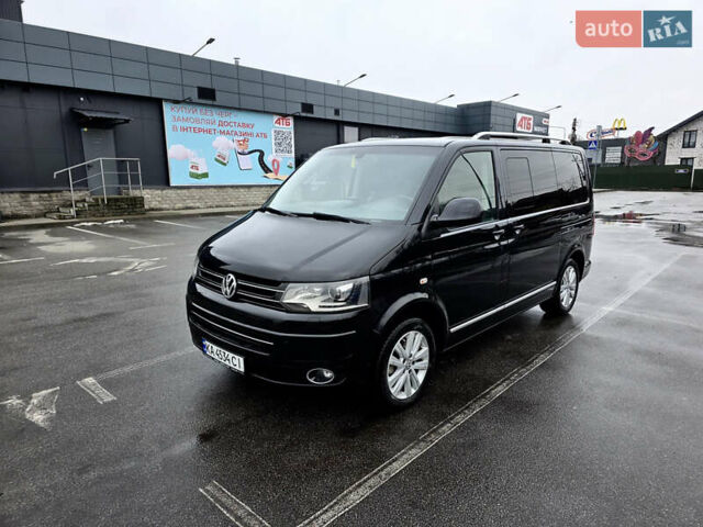 Черный Фольксваген Мультиван, объемом двигателя 1.97 л и пробегом 178 тыс. км за 29900 $, фото 1 на Automoto.ua