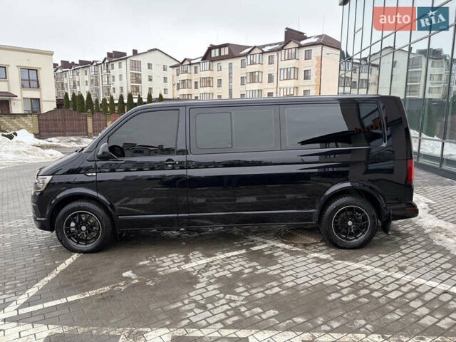 Черный Фольксваген Мультиван, объемом двигателя 2 л и пробегом 335 тыс. км за 30000 $, фото 2 на Automoto.ua